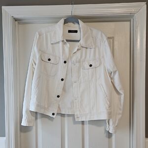 ABLE Off-White Denim Jacket